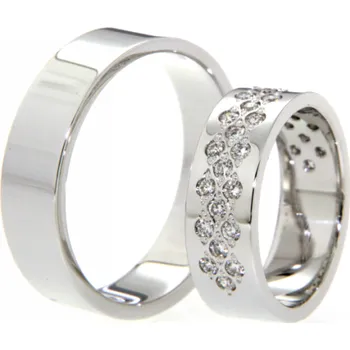 Prsten SNAU14B0015 Snubní prsteny dámský Materiál: Červené zlato 14kt, Šířka: 6, Velikost: 41