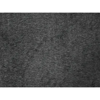 Plyš hladký ILJA 989, tmavě šedý, šíře 150cm (metráž)