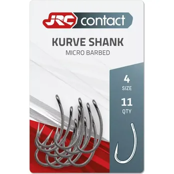 Rybářský háček JRC Háčky Contact Kurve Shank Carp Hooks #6 (JRC Contact Kurve Shank Carp Hooks #6)