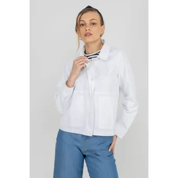 Broadway dámská jeans bunda bílá Velikost: M