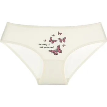 Dívčí kalhotky Donella 415038 ecru 110/116 Bílá