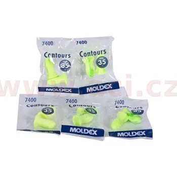 Špunt do uší špunty do uší Contours 7400, SNR 35 db (sada 5 párů)