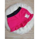 WOLF DÍVČÍ KRAŤASY KOČIČKA T2285, velikost 92 - 122 Barva: Růžová, Velikost: 92