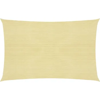 Markýza Petrashop Plachta proti slunci 160 g/m² béžová 3,5 x 5 m HDPE Béžová311132