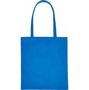 Printwear Bavlněná nákupní taška s dlouhými uchy Barva: modrá královská, Velikost: ca. 38 x 42 cm XT903