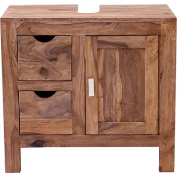 Koupelnový nábytek Indický nábytek - Skříňka pod umyvadlo Amba 65x60x35 z indického masivu palisandr Super natural