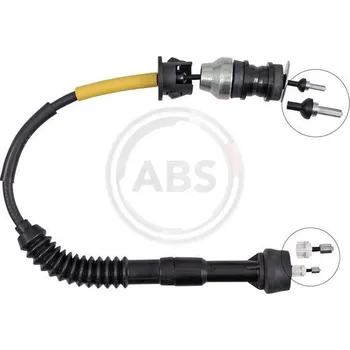 Spojkové lanko Tažné lanko, ovládání spojky, , 2150Y9, A.B.S., K29250