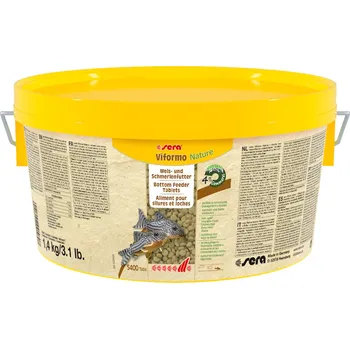 Krmivo pro rybičky 2x1,4kg sera Viformo Nature tablety