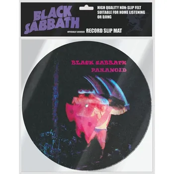 Příslušenství pro gramofon Podložka na gramofon Black Sabbath