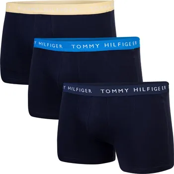 Boxerky TOMMY HILFIGER PÁNSKÝ BOXERKY 3P TRUNK WB NAVY UM0UM02324 0X0 Velikost: M