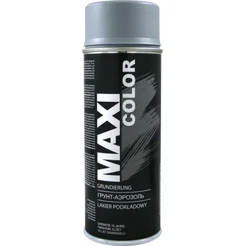 Barva ve spreji Motip Maxi color podkladový lak šedý 400ml