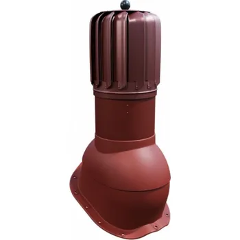 Větrací komínek Eurovent VENTOS X ROTO G18 Barva: 8015 - kaštanová