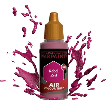 Modelářská barva Army Painter Paint: Air Rebel Red 18 ml