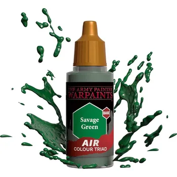 Modelářská barva Army Painter Paint: Air Savage Green 18 ml