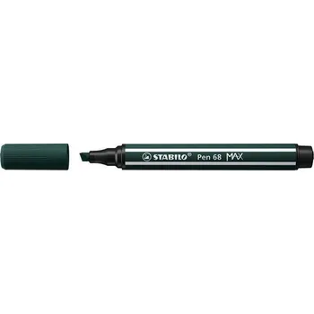 Stabilo Fix Pen 68 MAX, tmavě zelená, 1-5 mm, STABILO 768/63 383467