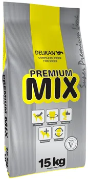 Krmivo pro psa Delikan Premium Adult Mix 15 kg