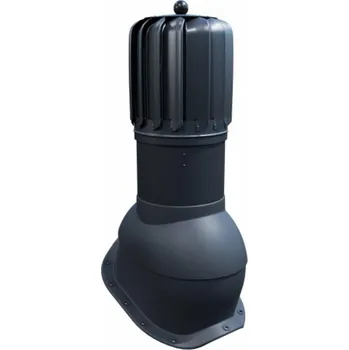 Větrací komínek Eurovent VENTOS X ROTO W35 Barva: 7024 - grafitová