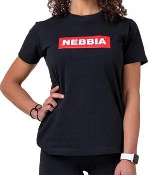 Dámské tričko Nebbia Basic 592 černé S