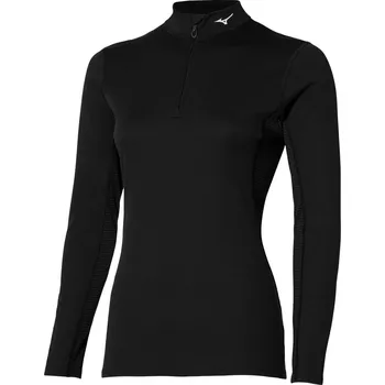 Dámské sportovní tričko Mizuno Mid Weight H/Z / Black Velikost: XL