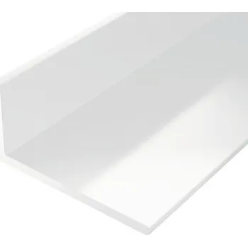 Stavební profil PVC - L profil, bílý 30x20x3 mm, 2 m