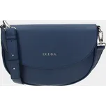 Klopnová kabelka Candy modrá/stříbro