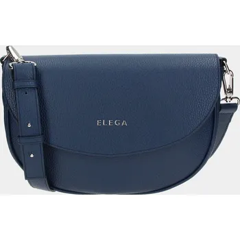 Klopnová kabelka Candy modrá/stříbro