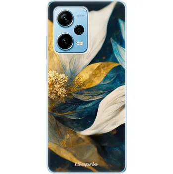 Pouzdro na mobilní telefon Odolné silikonové pouzdro iSaprio - Gold Petals - Xiaomi Redmi Note 12 Pro 5G / Poco X5 Pro 5G