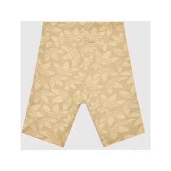 Pánské oblečení adidas Cyklistické kraťasy Cycling HC7068 Béžová Slim Fit 11_12Y