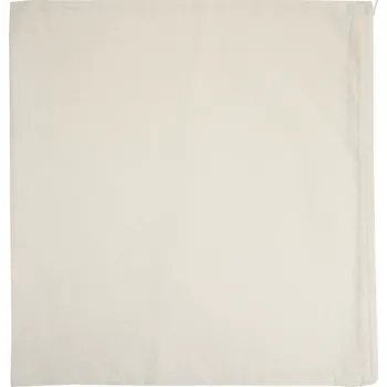 Povlečení Bavlněný povlak na polštář se zipem 40x40cm - přírodní béžová