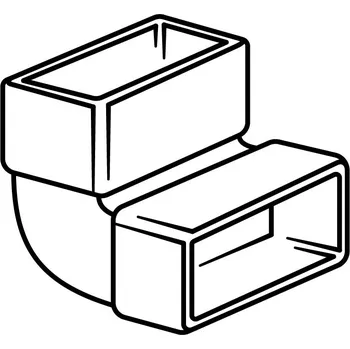 Příslušenství pro digestoř Airforce 960 - vertikální koleno 90°