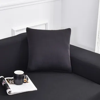 Povlak na dekorativní polštářek Útulný voděodolný povlak na polštářek Barva: Černá