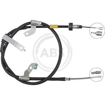Lanko parkovací brzdy Tažné lanko, parkovací brzda, , 597601W000, A.B.S., K17476