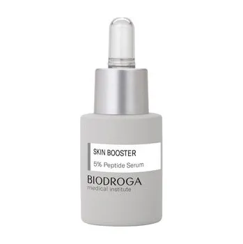 Pleťové sérum Biodroga Skin Booster 5% Peptide Serum konturující sérum s liftingovým a antioxidačním efektem 15 ml