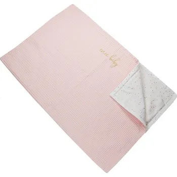 Dětská deka ENIE BABY deka Růžová/Bílá