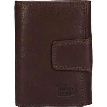 Peněženka Pánská kožená peněženka SendiDesign Trej - hnědá