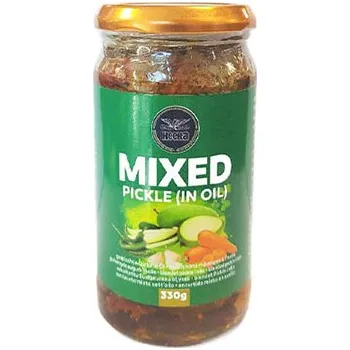 Heera Smíšená Nakládaná v oleji (Mix Pickle) 330g