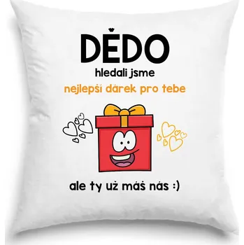 Polštář Polštář - Nejlepší dárek pro dědu