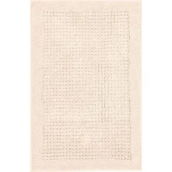 Protiskluzová podložka Kleine Wolke Net koupelnová podložka 140x80 cm obdélníkový béžová 9171202657