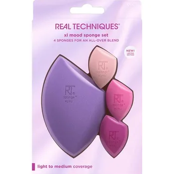 Houbička na make-up Real Techniques Afterglow XL Mood Sponge Set sada houbiček na make-up