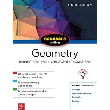 Cizojazyčná kniha Schaum's Outline of Geometry, Sixth Edition - Thomas, Christopher a Rich, Barnett