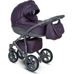 Kombinovaný kočárek Camarelo Sirion Eco včetně autosedačky 2023 Barva: Sie-8 Švestka