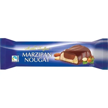Čokoládová tyčinka Maitre Truffout Marcipánová nugátová tyčinka s mléčnou čokoládou 75g