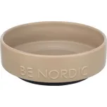 BE NORDIC keramická miska, 1.2l / 18 cm, šedohnědá