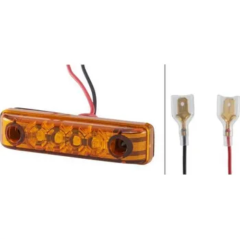 Přední světlomet Boční obrysové světlo HELLA 2PS 357 010-001