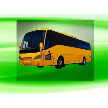 Nášivka autobus Scania A30 DTF nažehlovačka 7x4 cm (nažehlovačka s AUTOBUSEM)