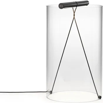 Lampička Flos F7542031 To-Tie T2, černá designová lampička se stmívačem, 7W 2700K, průměr 20cm, výška 34cm