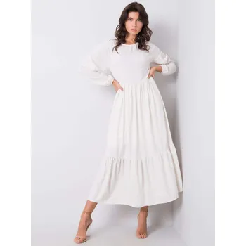 Dámské šaty Dámské šaty SK 6004 - FPrice S ecri(krémová)