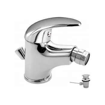 Novaservis 55511 BIDETOVÁ BATERIE S VÝPUSTÍ METALIA 55 CHROM