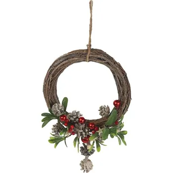 Vánoce Dekorační věnec P1707/1