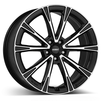Alu kolo Alu disk DEZENT AR dark 9x19, 5x112, 57.1, ET58 Black/polished